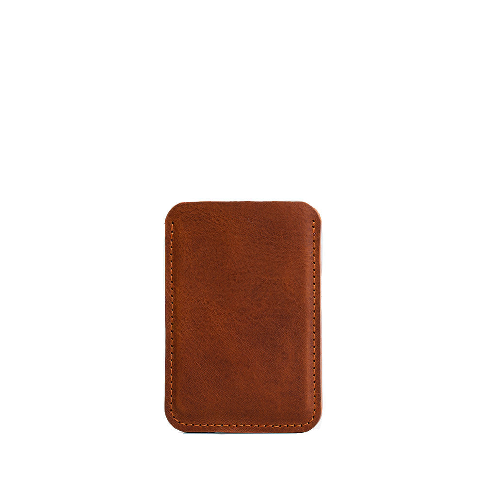Leather Wallet compatible with MagSafe - The Minimalist